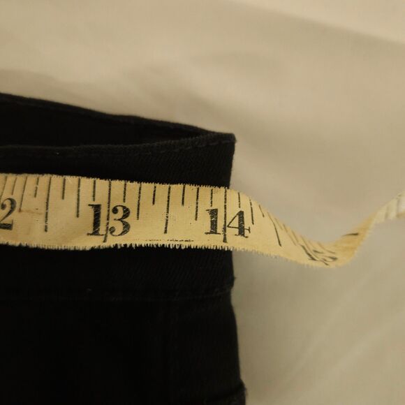 J Crew Womens 27 Black 9" High Rise Skinny Toothpick Jeans Cotton Blend - Picture 5 of 7